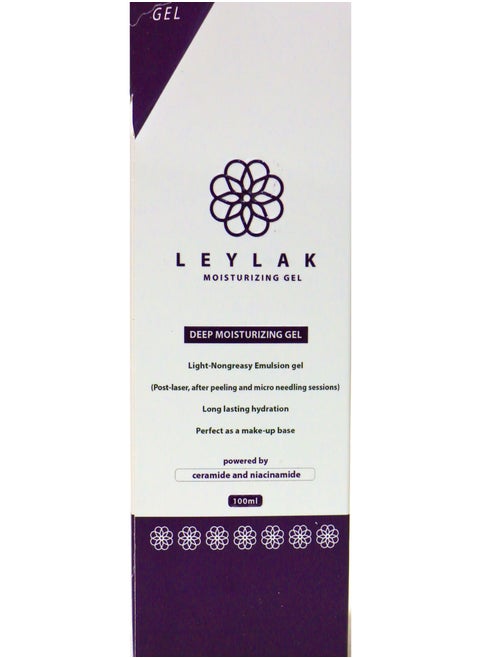 Leylak Gel Moisturizing Deep Moisturizing Light Non Greasy Emulsion Gel 100Ml