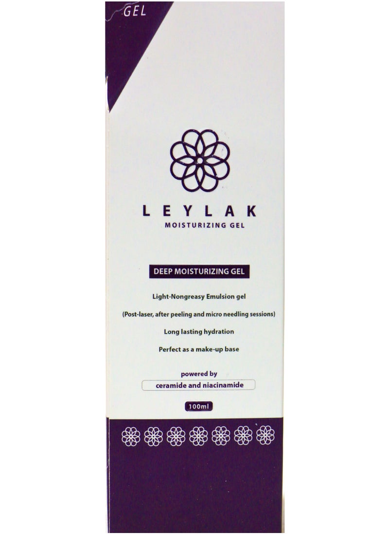 Leylak Leylak Gel Moisturizing Deep Moisturizing Light Non Greasy Emulsion Gel 100Ml  - Image 1