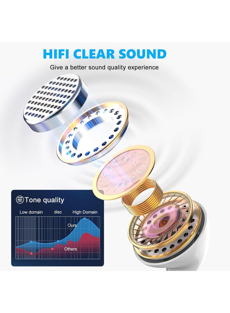 Type-C Wired Earphones,Compatible with iPhone 17/15 Pro Max,iPhone 16 Pro Max,Samsung Galaxy S25 Series S24 Series,Huawei,Honor and Other Devices With USB C Audio Port. - Image 5