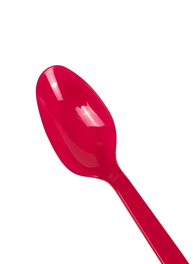 Karat U2100 PS Heavy Weight Tea Spoons (Red, Case of 1000) - Image 4