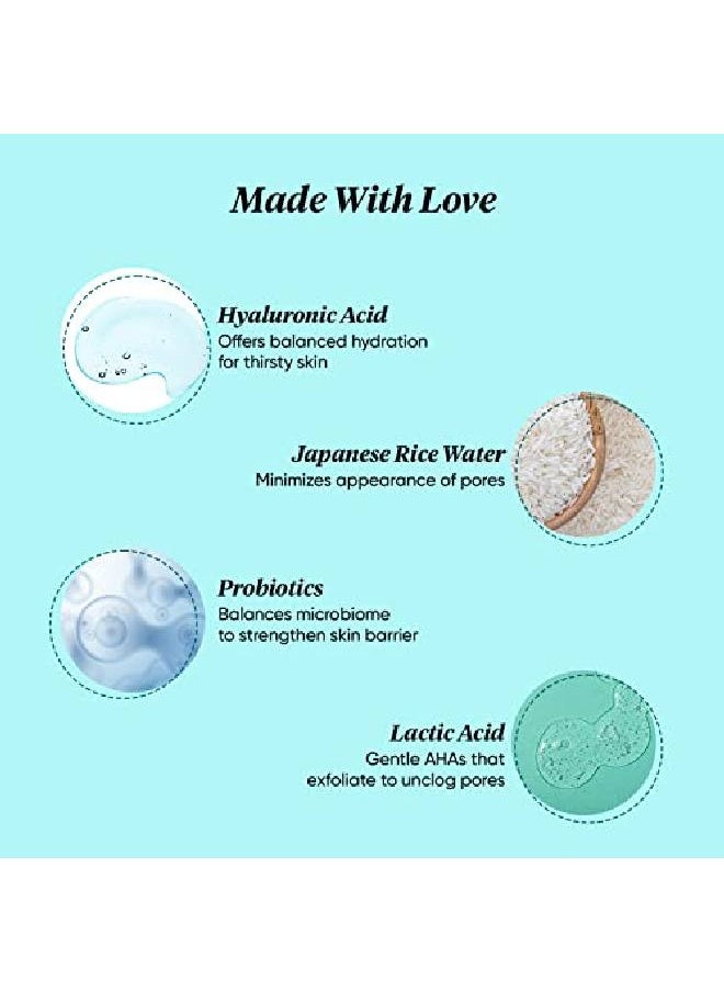 Dot & Key Rice Water Hydrating Toner With Hyaluronic For Oily Sensitive Skin AlcoholFree | 150ml  - Image 5
