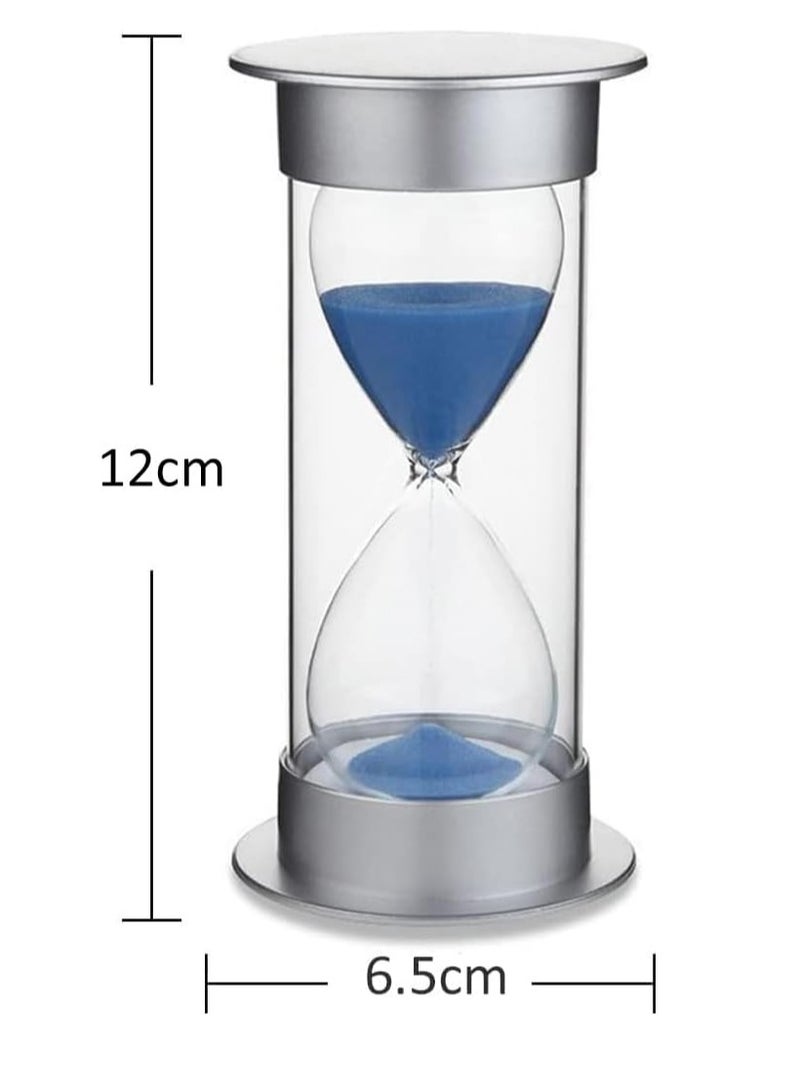 Rubik Sand Timer, 30 Minutes Creative Vintage Decorative Hourglass for Home Office Kitchen Decoration Ideal Gift for Kids & Adult (Pink/Silver)  - Image 2