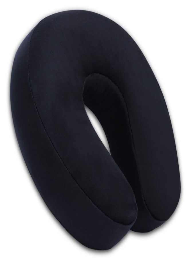 Viaggi Black U Shaped Memory Foam Travel Neck and Neck Pain Relief Comfortable Super Soft Orthopedic Cervical Pillows - Image 3