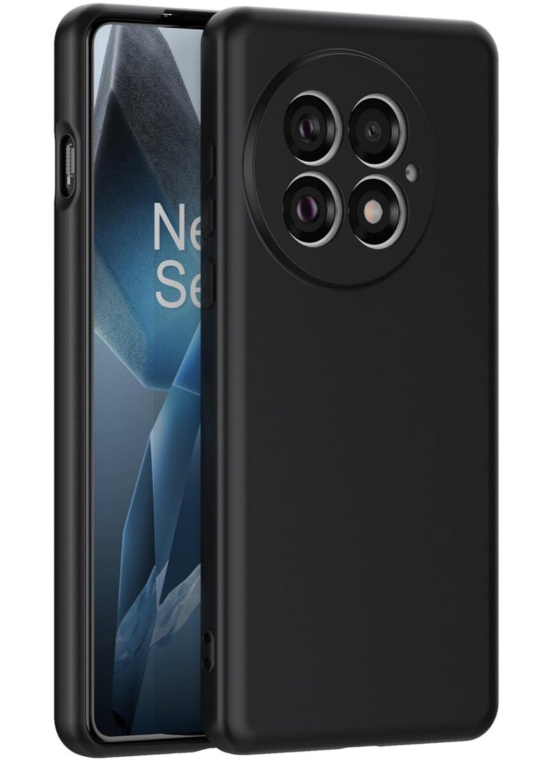 BORTONY - OnePlus 13 Case Cover Shockproof Liquid Silicone Soft Case with Camera Protection Soft TPU Anti-Scratch Microfiber Lining for OnePlus 13 5G 2025 - Image 1