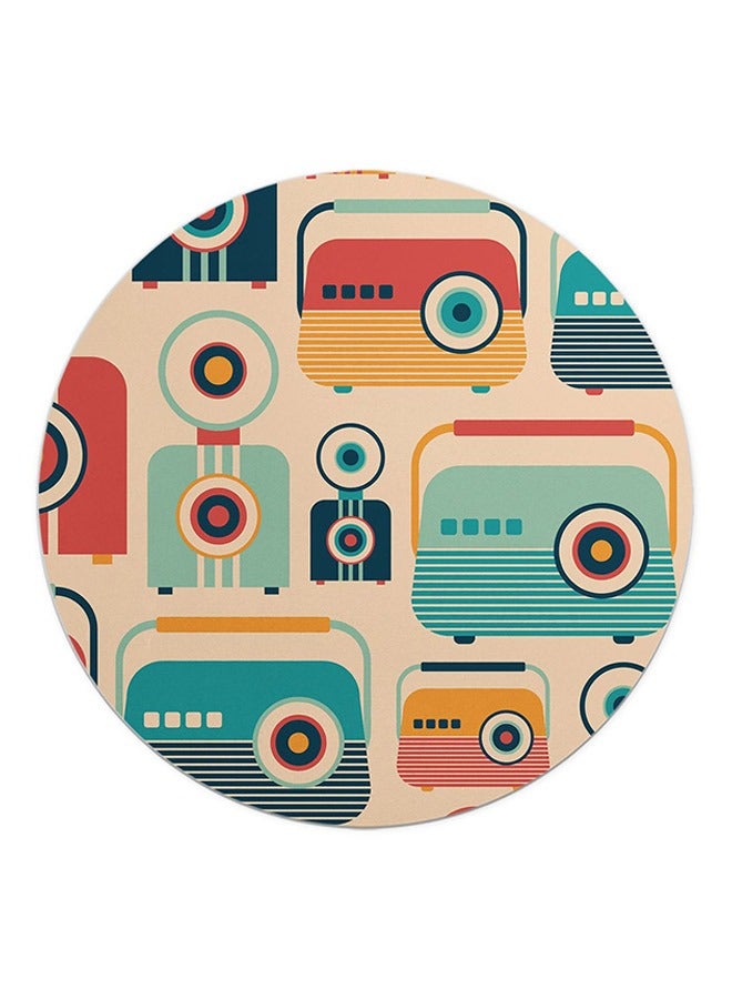 LIT Retro Printed Mouse Pad Anti Slip - Image 1