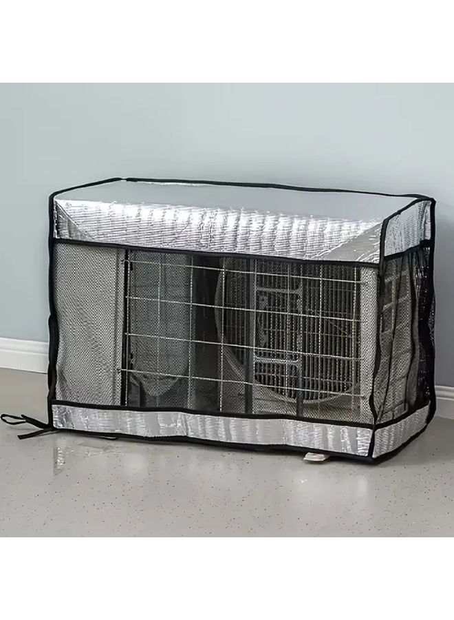 Heavy Duty AC Outdoor Unit Cover UV Heat Resistant 80x30x57cm Fits Most Systems - Image 1