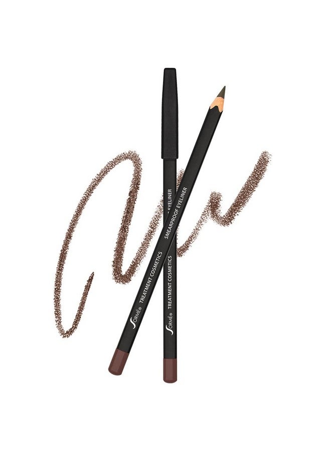 Sorme' Treatment Cosmetics Smear-Proof Eyeliner, Brown - Image 1