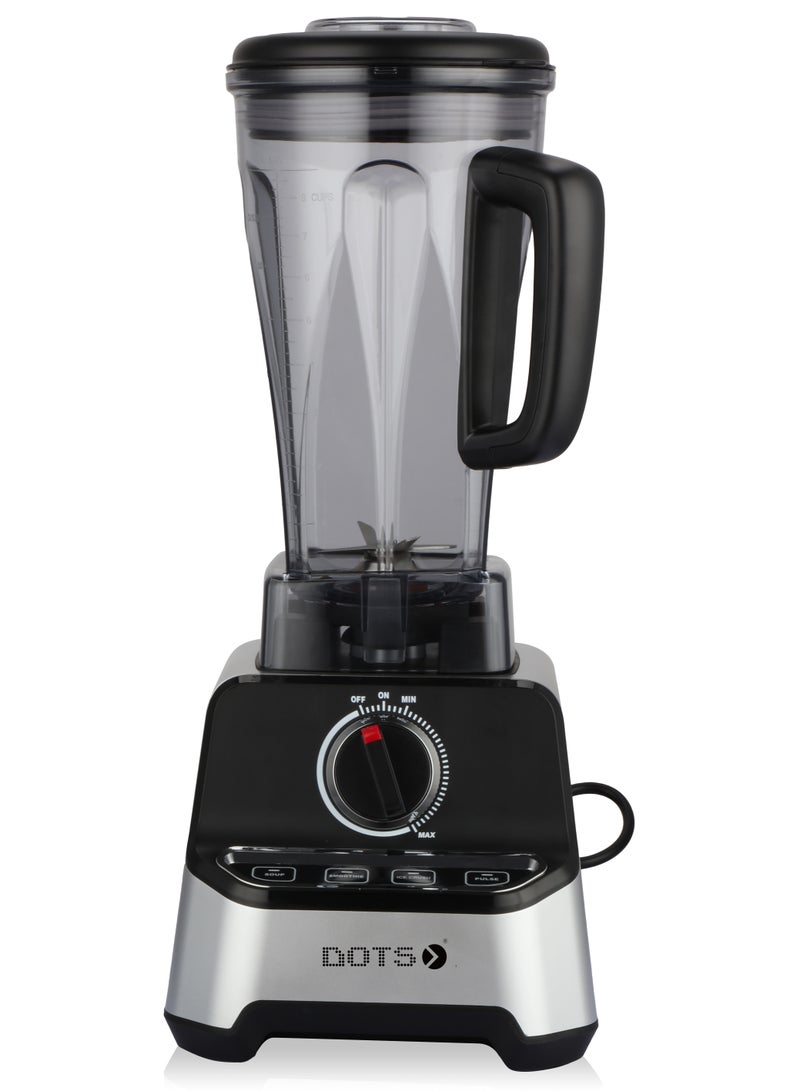 دوتس خلاط, 1500 واط - سعة 2 لتر - نظام تبديد الحرارة والحد من الضوضاء ,فضي/اسود,FBB2032ST - Image 4