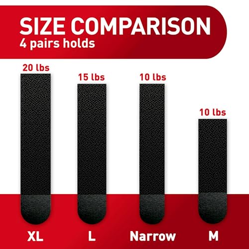 Command 15 lb Large Picture Hanging Strips 14 Pairs (28 Command Strips), Damage Free Hanging Picture Hangers for Christmas Decorations, Black Adhesive - Image 4