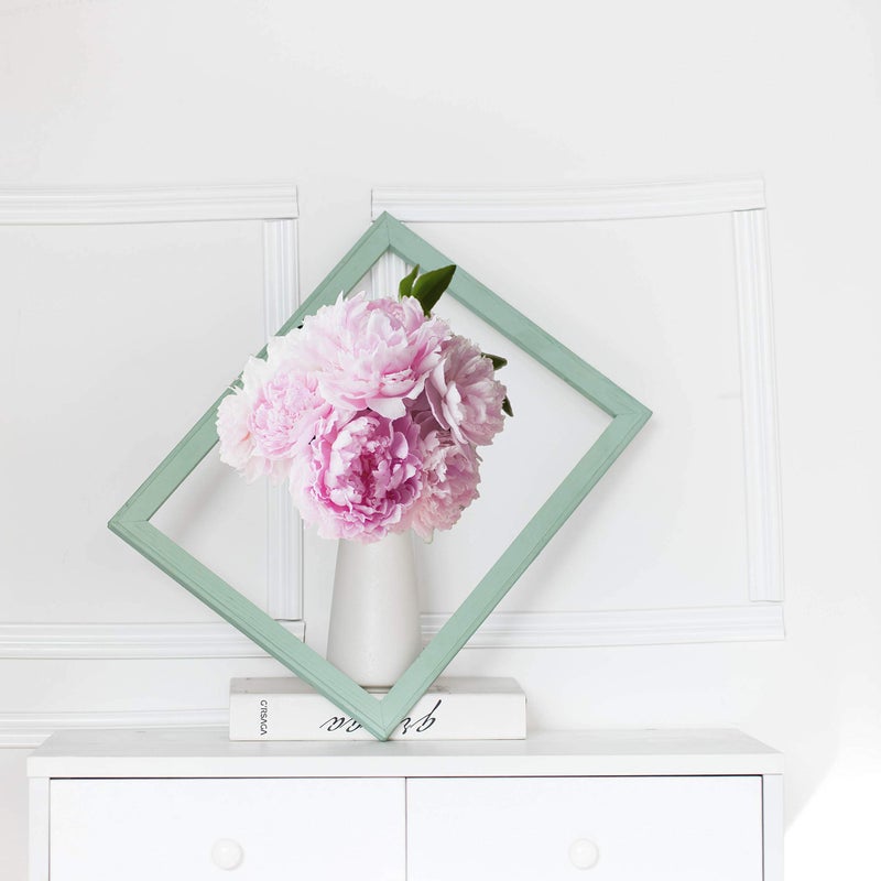 HUBUISH Ceramic Vase - Flower Vase Minimalism Style for Modern Table Shelf Home Decor  Fit for Fireplace Bedroom Kitchen Living Room Centerpieces Office Desk (Solid White  Small) - Image 4