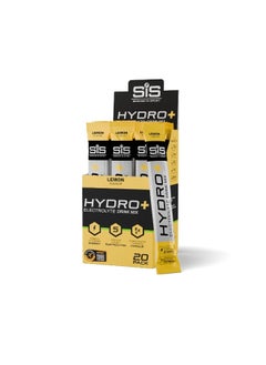 Hydro+ Electrolyte Drink Mix, Lemon Flavour, 20 Pack