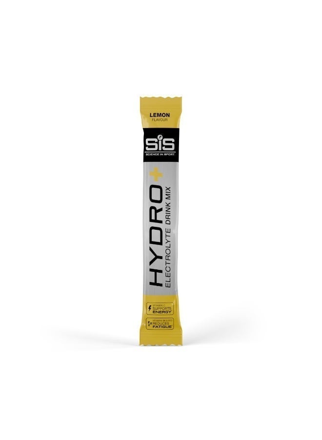 SIS HYDRO+ Electrolyte Drink Mix, LEMON FLAVOUR, Vitamin C to Support Energy, Contains Five Key Electrolytes, Vitamin B6 & B12 to Reduce Fatigue, Sport Banned Substance Tested Every Batch, 20 Pack - Image 2