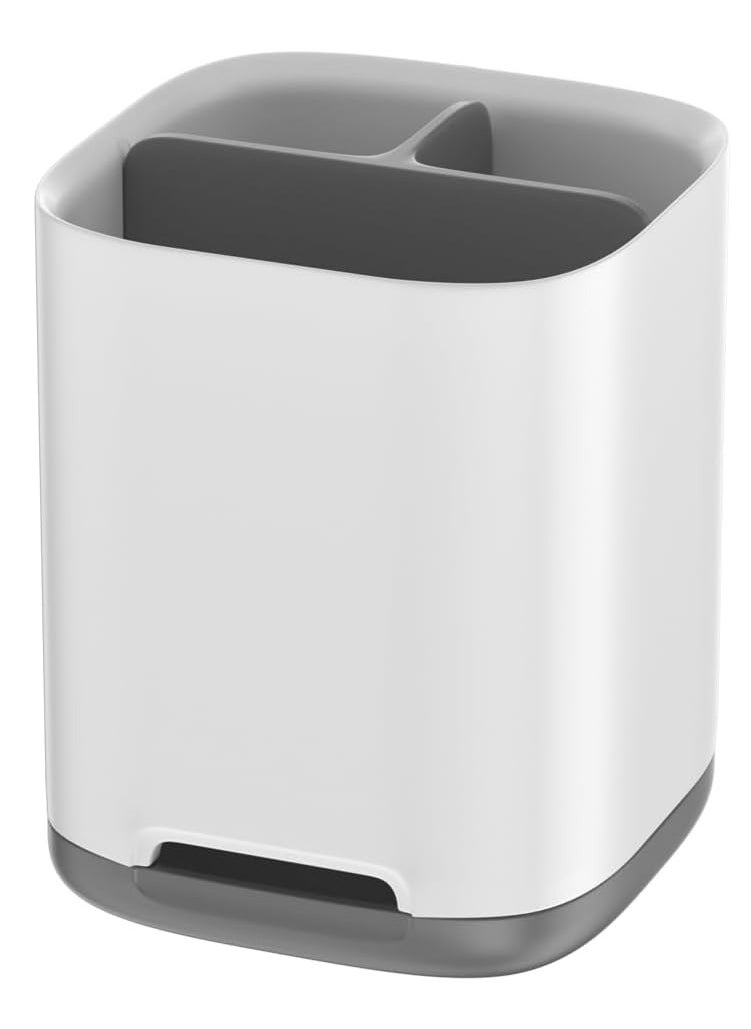 Oasisgalore - Toothbrush Holder, Toothpaste Holder with Anti-Slip Bottom 3 Slots, Electric Toothbrush Holder for Bathroom. - Image 1
