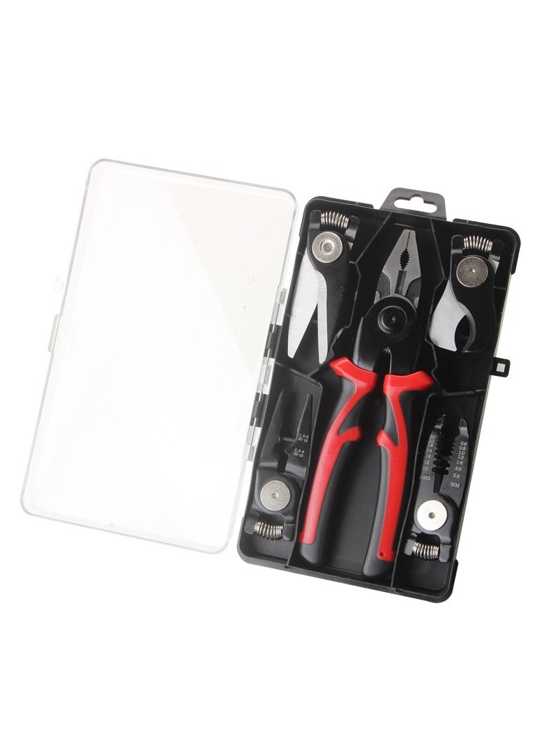 عام مجموعة ملافظ 5 في 1 ملافظ الأسلاك لسلك صلب وسلك مشكل أدوات قطع المنزل حديقة الأدوات اليدوية ملافظ ملافظ 1 سلك - Image 1