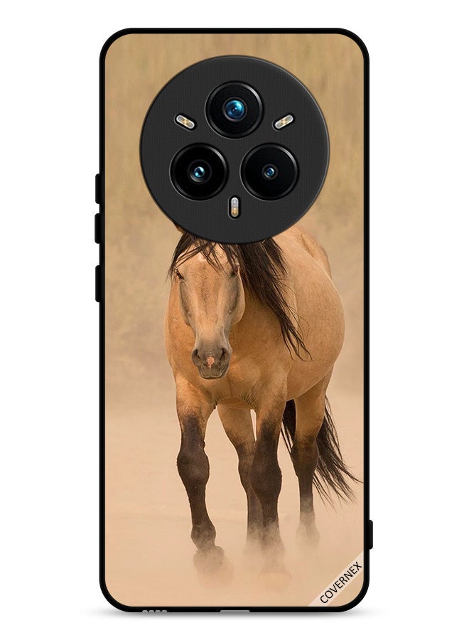 Covernex Realme 14 Pro 5G Protective Case Cover Horse Race