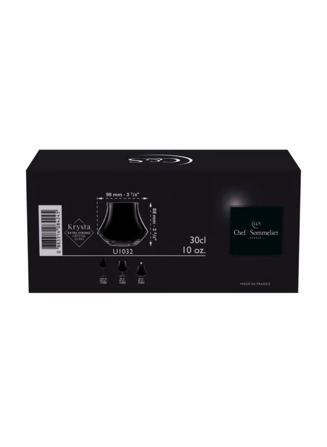 شيف & سوميلير كأس ويسكي دافئ مفتوح من شيف آند سوميلير، سعة 30 سل - طقم من قطعتين، كريستال كريستا، مُعزز للرائحة، متين للغاية، آمن للاستخدام في غسالة الأطباق، صنع في فرنسا. - Image 4