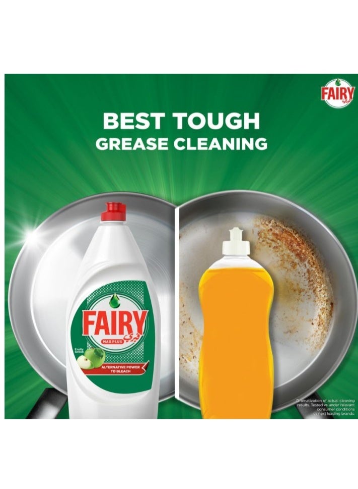 Fairy Fruity Green Liquid Dishwashing Soap 600mlx2 - Image 3