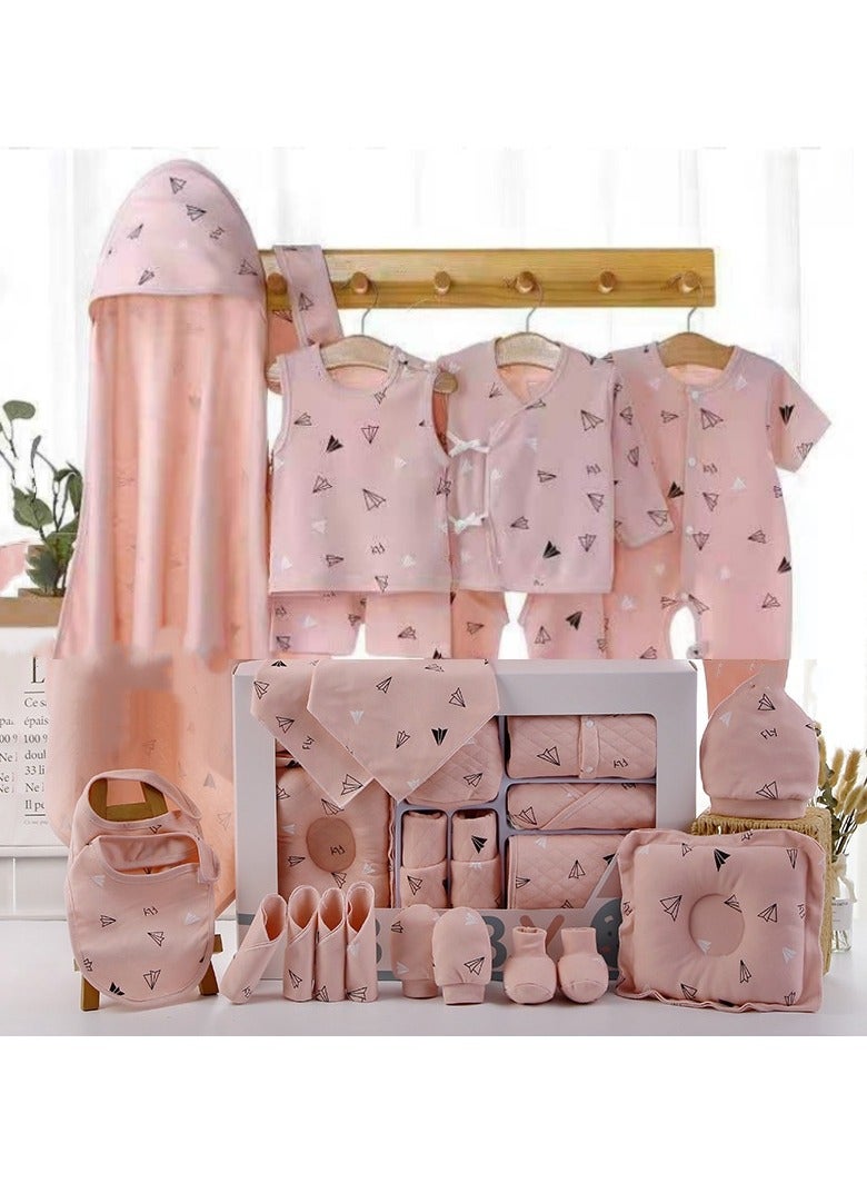Newborn Baby Gifts Set 21 piece Newborn Layette Gifts Set Baby Girl Boys Gifts Premium Cotton Baby Clothes Set Fits Newborn to 6 Months (باللغة الإنجليزية) - Image 1