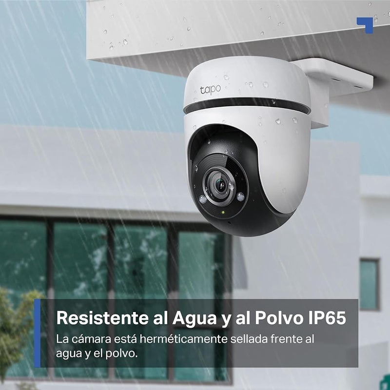 تابو TP-Link - كاميرا أمان Wi-Fi خارجية قابلة للتحريك يمينًا ويسارًا/Tapo C500 المنزل الذكي - Image 4