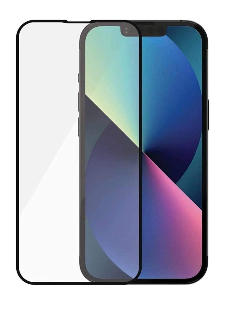 iPhone Series Black Frame Tempered Glass Shockproof Protection Screen Protector for iPhone Series (iphone 13 Pro Max