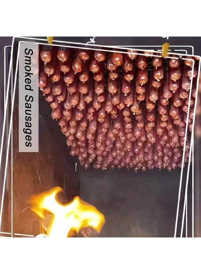 5pcs Old Ham Wrapping Beige Meat Storage Wrap Twine Sausage Tying String For BBQ Smoked Bacon - Image 3