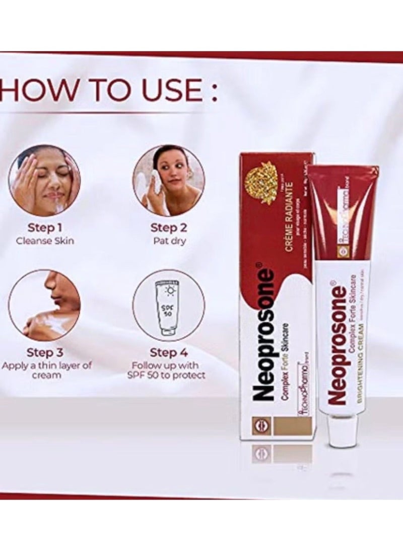 TECHNOPHARMA NEOPROSONE BRIGHTENING CREAM 50g - Image 2