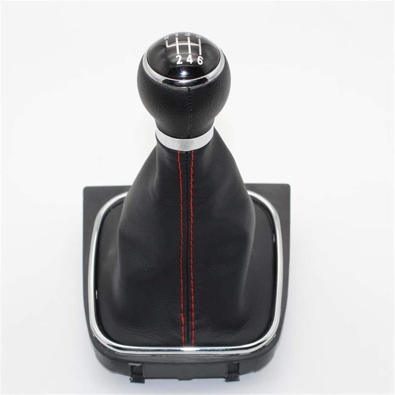 Vuzmode 6 Speed Gear Shift Knob with Leather Boot - Image 1