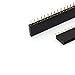 AKOAK AKOAK 20 Pack Straight Single Row Female PCB Header 40 Pin 2.54MM Spacing Connectors  - Image 2