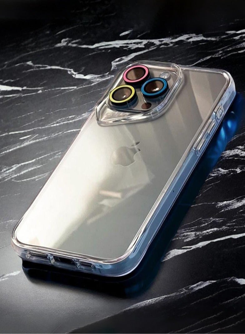 جيرفور جراب Gear4 Crystal Palace متوافق مع iPhone 16 pro، حماية متقدمة من الصدمات مع التكنولوجيا، مضاد للاصفرار، غطاء هاتف - شفاف - Image 2