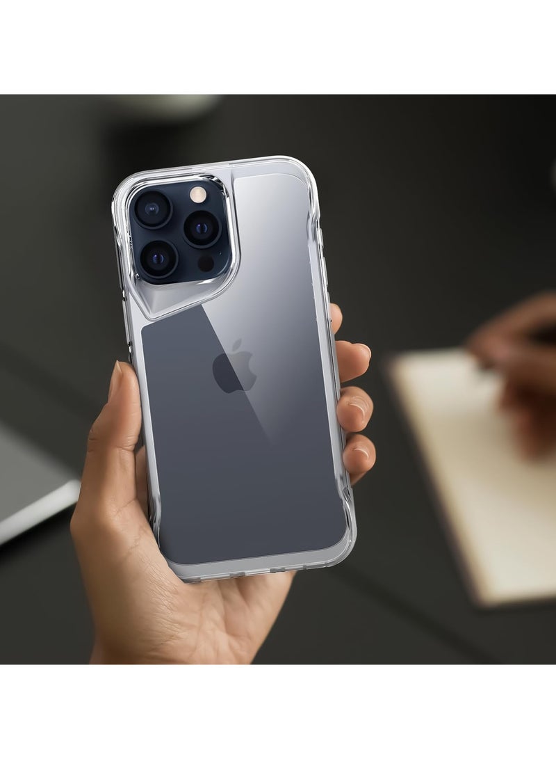 جيرفور جراب Gear4 Crystal Palace متوافق مع iPhone 16 pro، حماية متقدمة من الصدمات مع التكنولوجيا، مضاد للاصفرار، غطاء هاتف - شفاف - Image 4