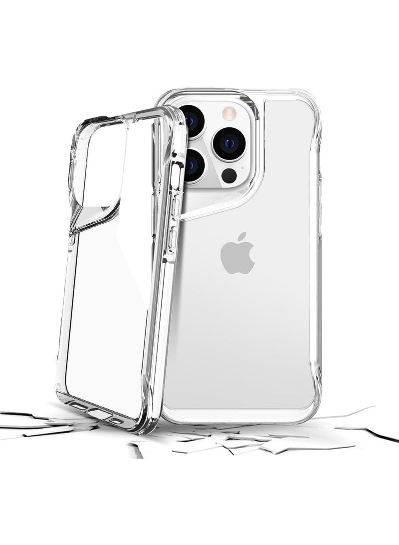 جيرفور جراب Gear4 Crystal Palace متوافق مع iPhone 16 pro، حماية متقدمة من الصدمات مع التكنولوجيا، مضاد للاصفرار، غطاء هاتف - شفاف - Image 5