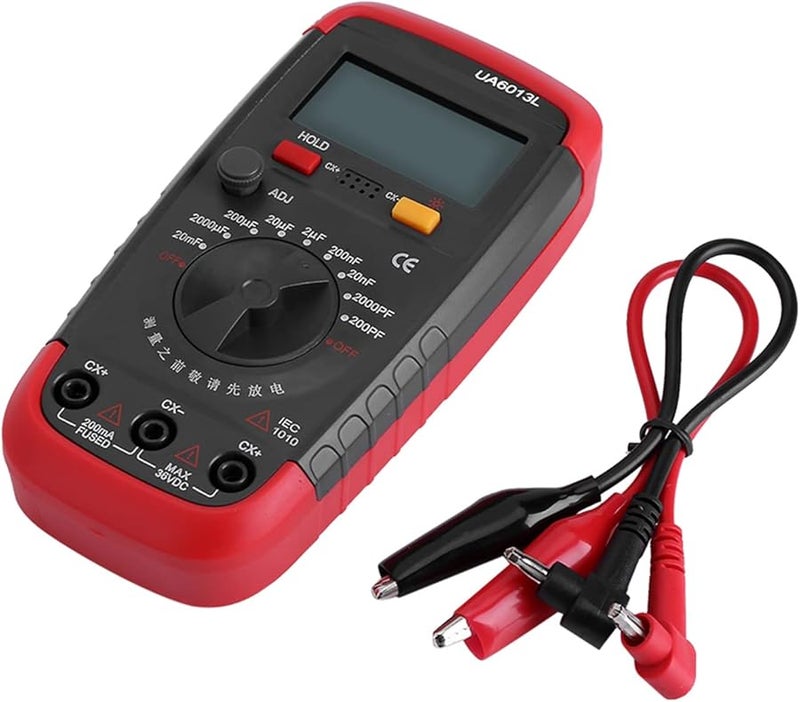 Digital Capacitor Meter Tester LCD Display Data Storage 0 1 PF To 20000 UF Range - Image 2