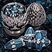 ARUOHHA DND Metal Dice Black Blue Dragons Egg Dice with Rotating Dragon Egg Shell Compatible with DD RPG Role Playing Game Dungeons Polyhedral D and D Dice Set D20 D12 D10 D8 D6 D4 - Image 2
