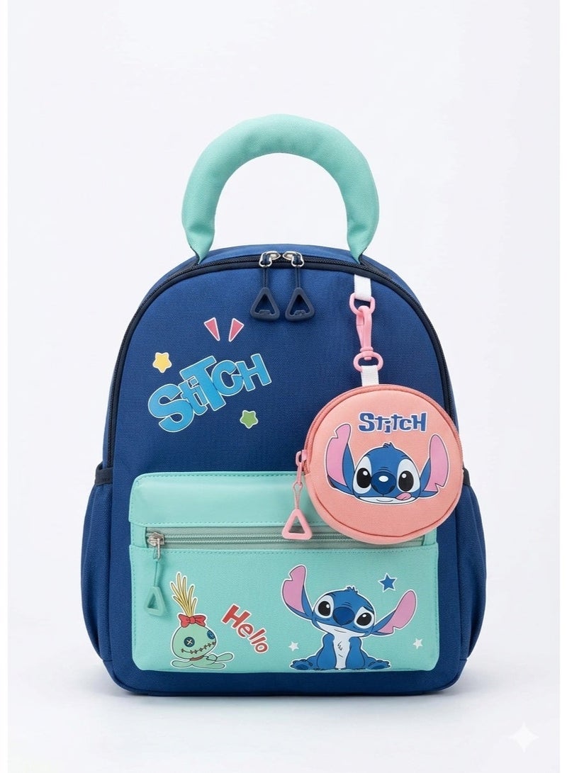 stitch kids backpack,for nursery,preschool and travelling,31x26x11 cm - Image 2