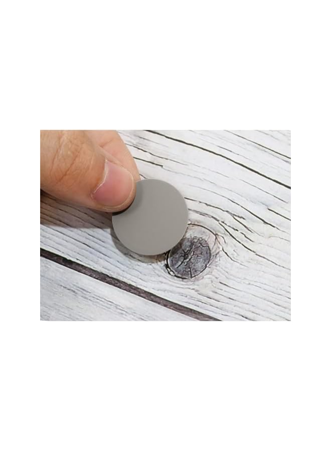 The Bros Self-Adhesive Screw Cap Stickers - 54 PCS PVC Screw Cover Caps Dust-Proof Screw Hole Cover Stickers, Cover up Annoying Screws, for Wall, Wooden Furniture Cabinet, Desk Screws (Gray) - Image 5