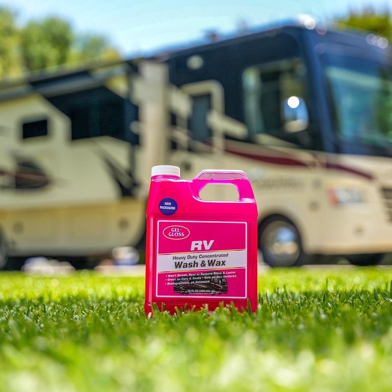 TR Industries Gel-Gloss RV Wash and Wax - 32 oz. - Image 3