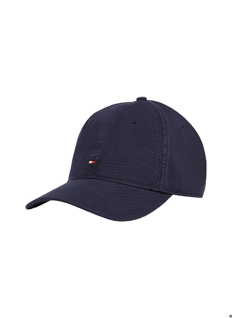 TOMMY HILFIGER - Men's Hilfiger Flag Baseball Cap - Cotton, Blue - Image 1