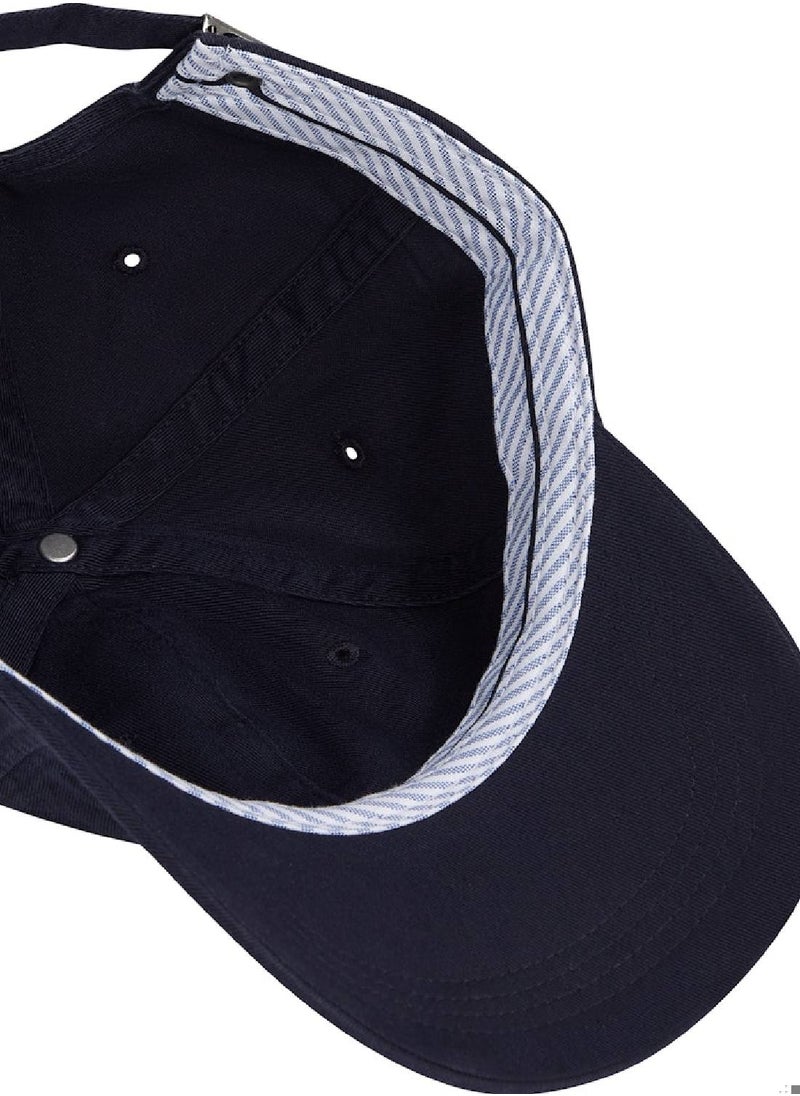 TOMMY HILFIGER - Men's Hilfiger Flag Baseball Cap - Cotton, Blue - Image 1
