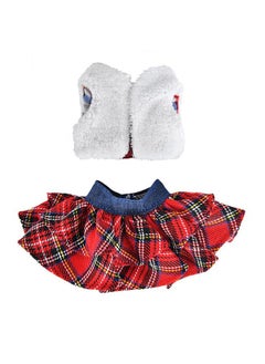 Santa Clothing Fluffy Vest+ Plaid Skirt Accessories For Elf Doll Christmas Decoration - pzsku/Z88025839B0F688A34BF9Z/45/_/1732775777/2cb15170-6aa0-4909-8d27-f60affb086c2