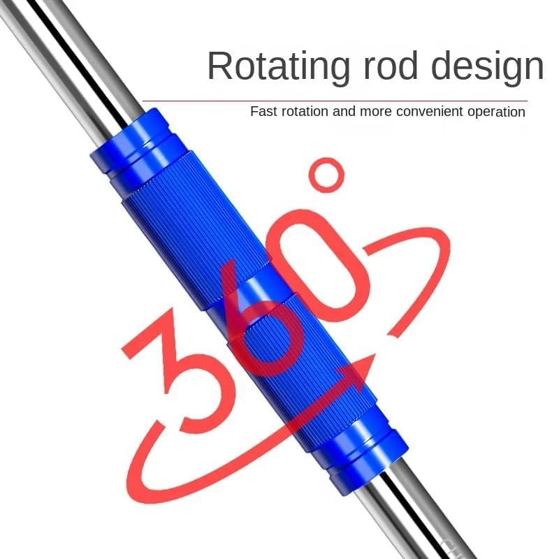 Hetkrishi Tshaped Socket Spinner Wrench SD Universal Adjustable T Spanner Tool Professional T Handle Socket Speed Driver TType Handle Hex Allen Key Wrench For Car Electric Vehicle Motorcycle - Image 2