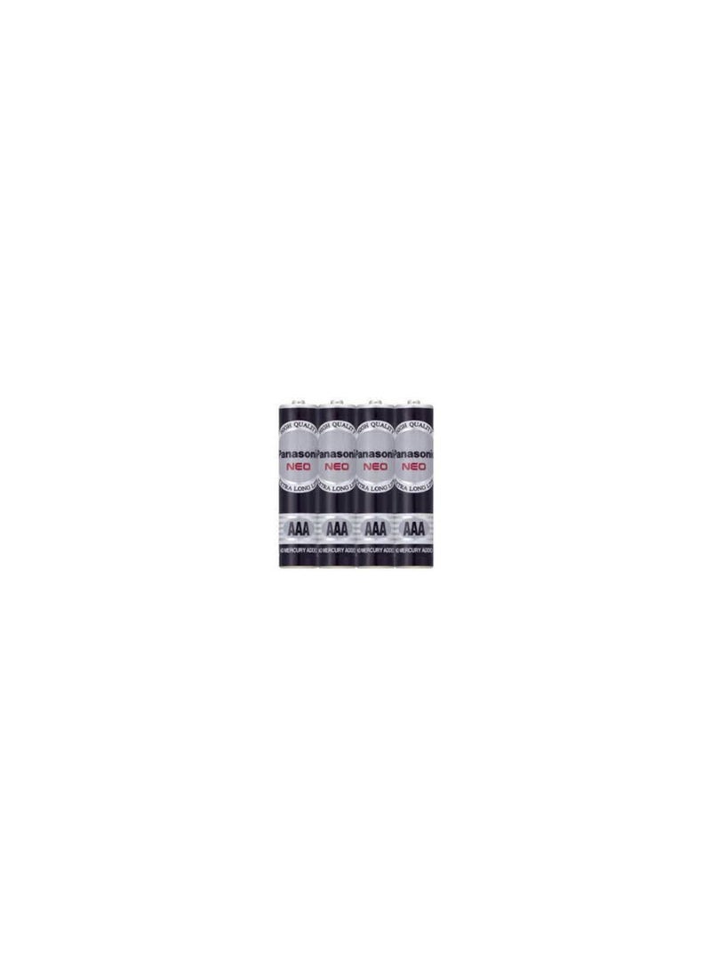 Panasonic 4-Pack Neo AAA Battery Black/Silver