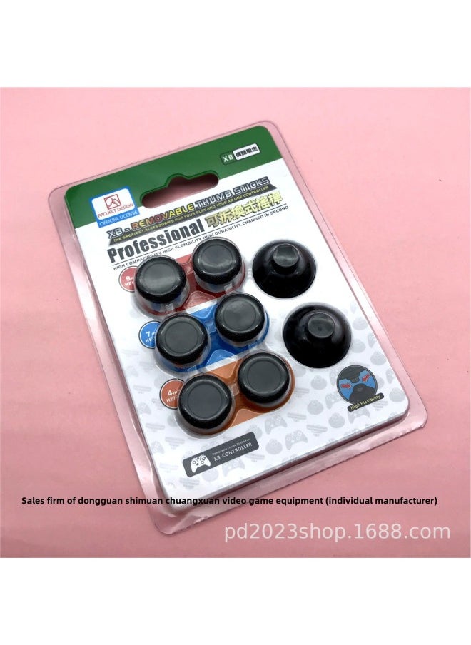 Generic [Source Manufacturer] P5 / P4 / Xb1 Handle Universal 8-in-1 Suit Rocker Replacement Non-slip Button-Product Color:XB1 Black-8 In 1/with Packaging  - Image 1