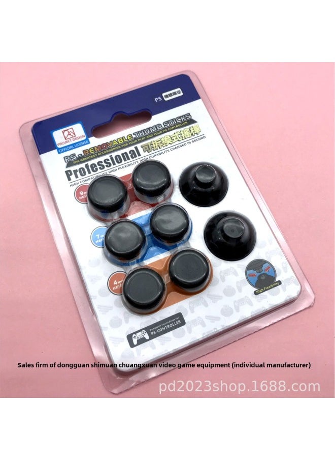 Generic [Source Manufacturer] P5 / P4 / Xb1 Handle Universal 8-in-1 Suit Rocker Replacement Non-slip Button-Product Color:XB1 Black-8 In 1/with Packaging  - Image 4