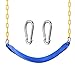 TURFEE Swing for Outdoor Swing Set Pack of 1 Seat Replacement Kit with Heavy Duty Chains Backyard Swingset Playground Accessories for Kids Blue - Image 3