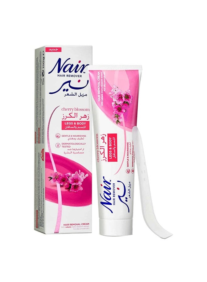Nair كريم إزالة الشعر مع مستخلصات زهر الكرز 110 مل - Image 4