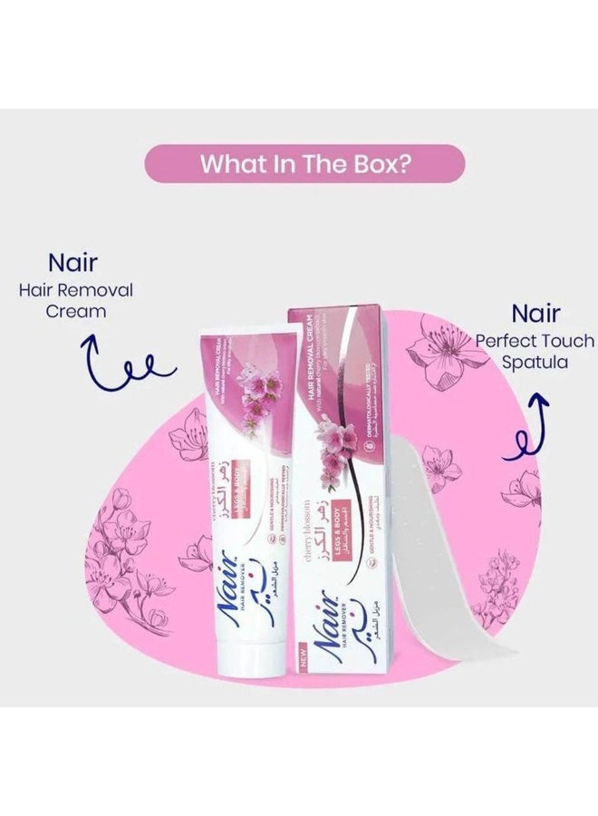Nair كريم إزالة الشعر مع مستخلصات زهر الكرز 110 مل - Image 5