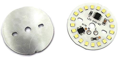 Electronicspices PACK OF 5 220V 9W Round AC led strip 20 LED Raw material (White) - Image 2