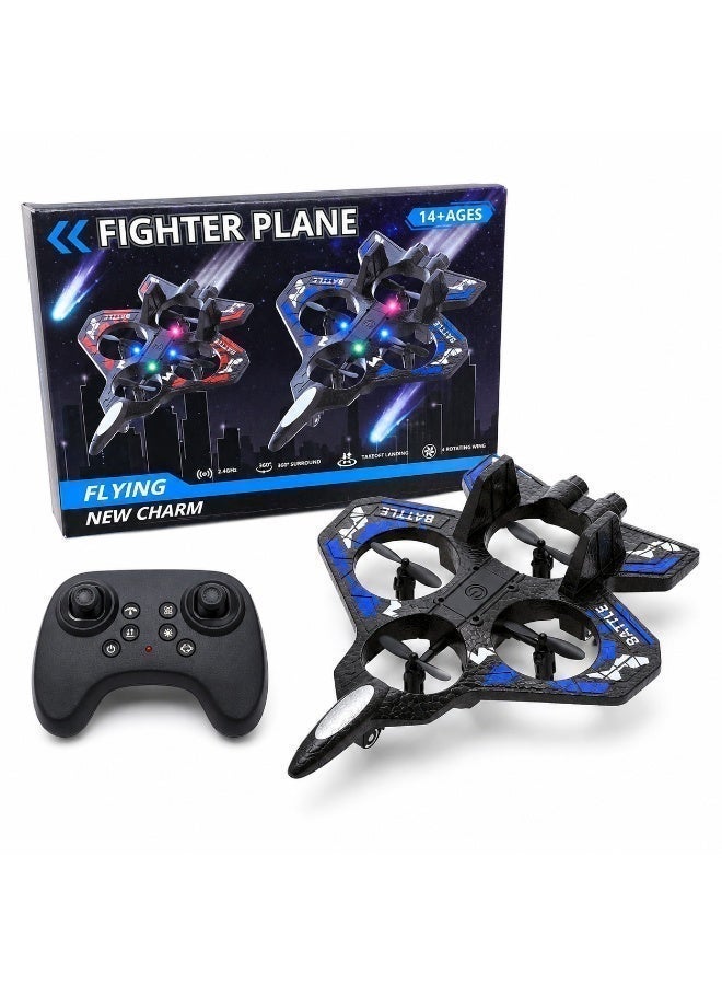 Remote Control LED Foam Airplane – Durable 2.4GHz EPP Foam RC Plane for Kids, 360° Stunts, Rechargeable Battery, Long-lasting Outdoor Toy - Image 4