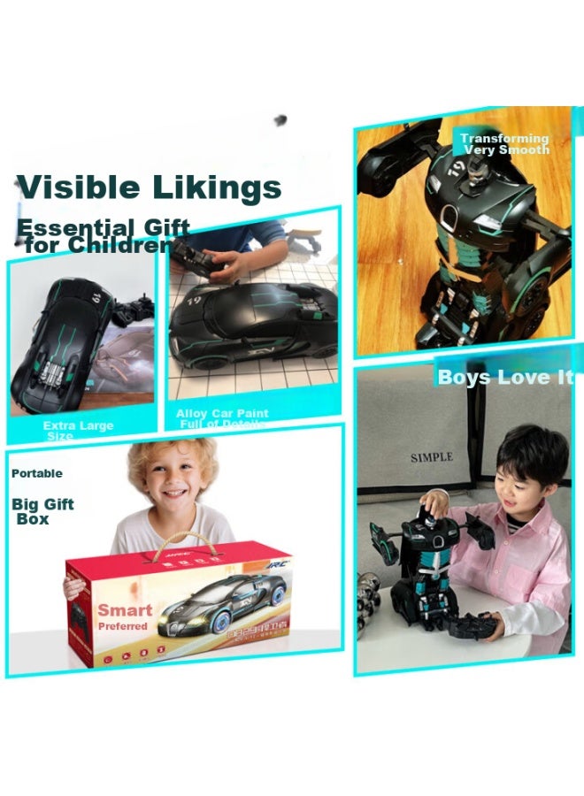 Jjr/c Transforming Car, Remote Control Car Robot, Boys' Toy, Rc Remote Control Car, Bumper Car, Racing Car, Christmas Gift - Image 3