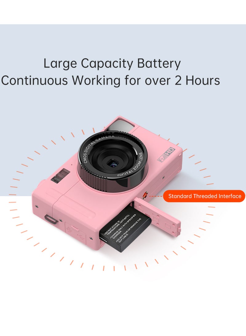 Generic 1080P Compact Digital Camera Video Camcorder 48MP 3.0 Inch TFT LCD Screen Auto Focus 16X Digital Zoom  - Image 3